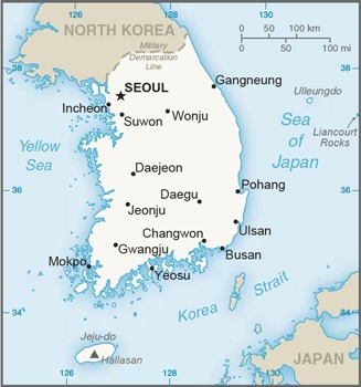 Korea Map